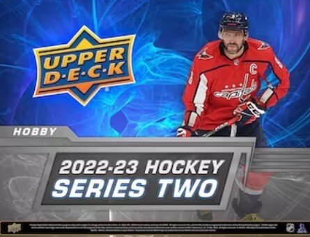 2022-2023 NHL Upper Deck Series Two Hobby balíček - hokejové karty