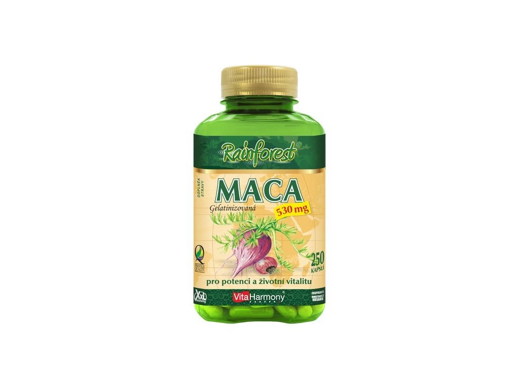 VITAHARMONY XXL Maca 530 mg 250 kapslí