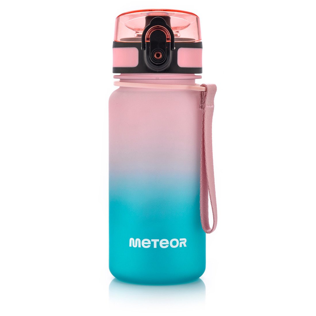 Tritanová sportovní láhev METEOR, 350ml, růžovo-modrá