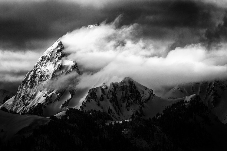 Sébastien Cheminade Umělecká fotografie Rock and wind, Sébastien Cheminade, (40 x 26.7 cm)