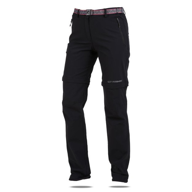 Dámské kalhoty Trimm Timera 2v1 Velikost: L / Barva: černá