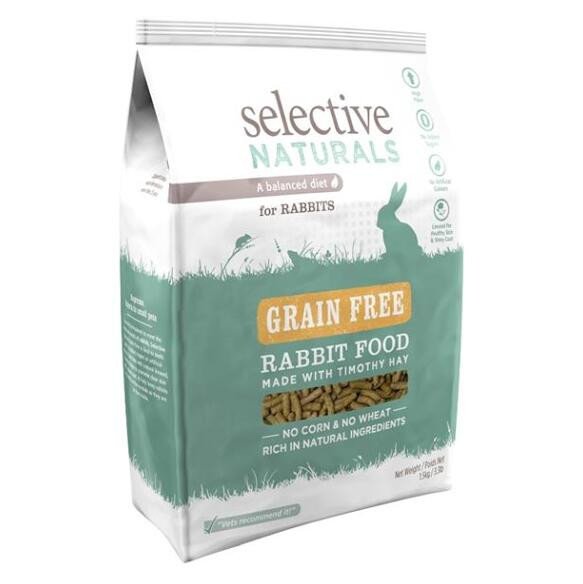 SUPREME Selective Grain Free Naturals rabbit krmivo pro králíky 1,5 kg