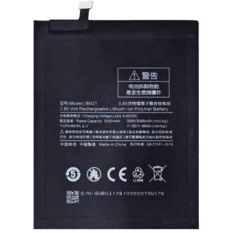 Baterie Xiaomi BN31 3080mAh Li-Ion (OEM) Mi A1, Redmi Note 5A Xiaomi 464491