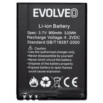 Baterie EVOLVEO EP-880-BAT 1200mAh Li-Ion (BULK) pro EasyPhone LT (EP-880) EVOLVEO 472642