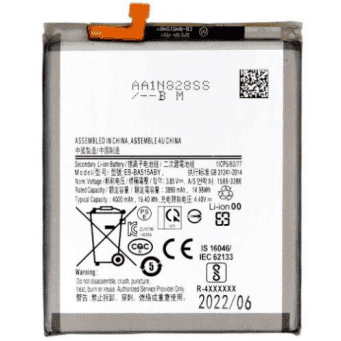 Baterie Samsung EB-BA515ABY Li-Ion 4000mAh (OEM) Galaxy A51 (SM-A515) SAMSUNG OEM 472840