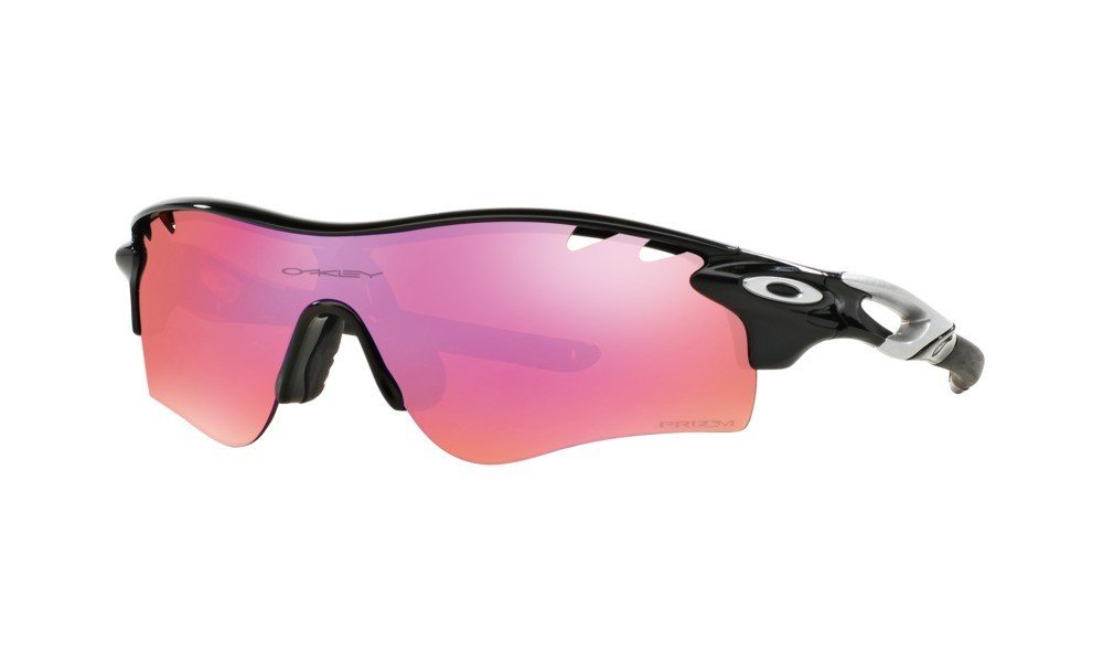 Oakley Radarlock polished black/Prizm Trail + clear Vented