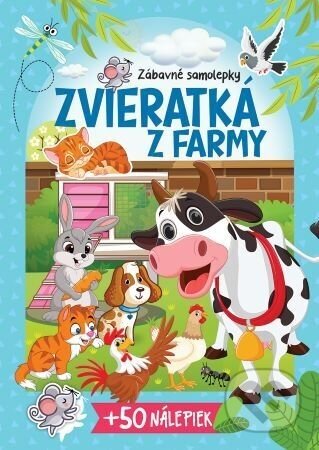 Zvieratká z farmy + 50 nálepiek - Foni book