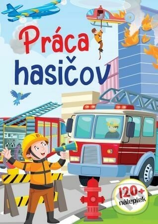 Práca hasičov + 120 nálepiek - Foni book