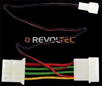 Revoltec 3pin to 4pin AdapterCable 12V to 7V