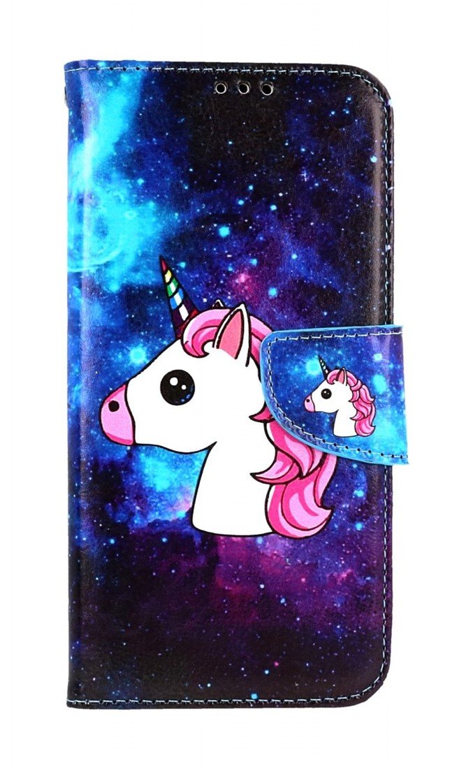 Pouzdro TopQ Samsung A54 5G knížkové Space Unicorn 94294