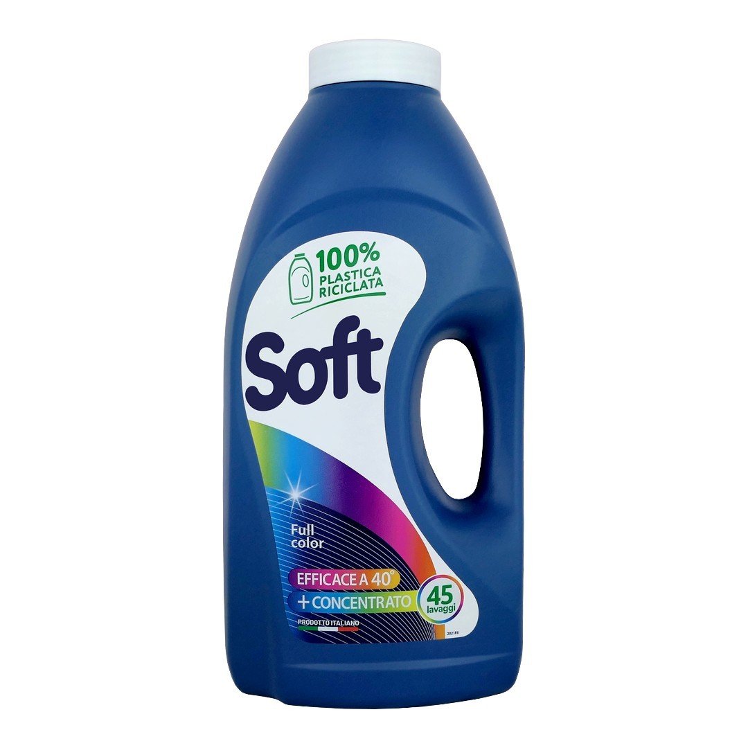 Biochimica (Itálie) SOFT Prací gel 2,250L (45dávek) SOFT Prací gel 2,250L: FULL COLOR (barevná)