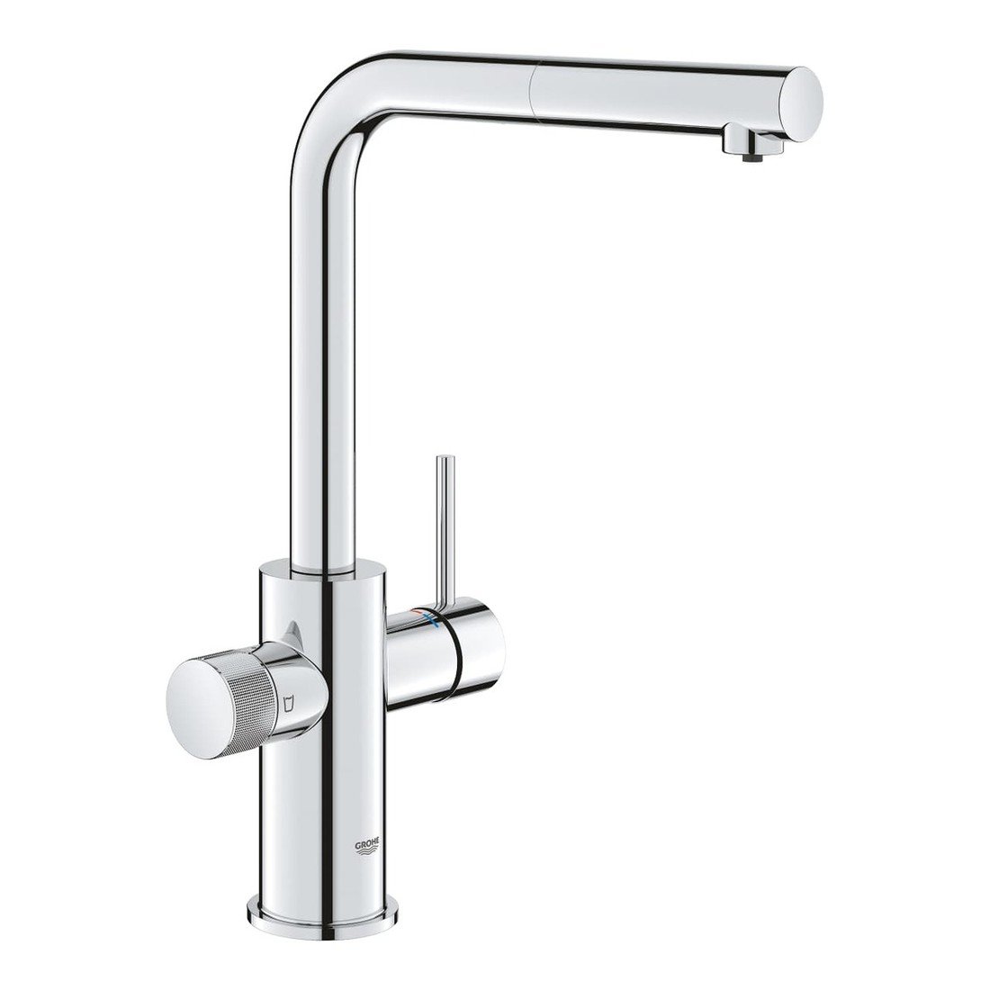 Dřezová baterie Grohe Blue Pure s filtrem chrom 30601000