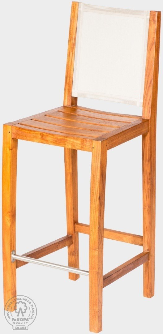 FaKOPA s. r. o. MERY - barová židle z teaku