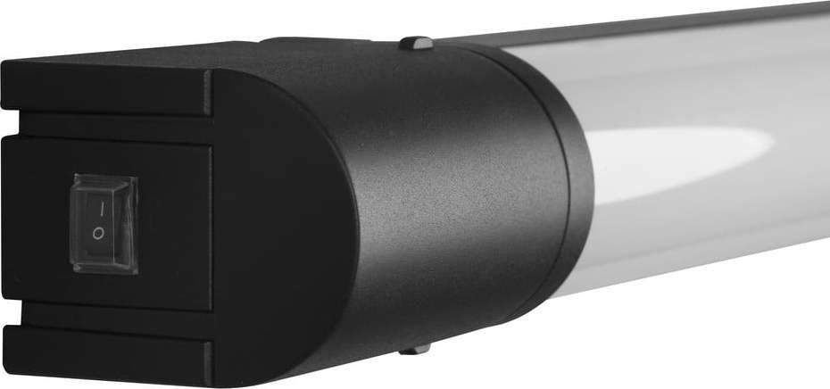 Matně černé LED nástěnné svítidlo (délka 119 cm) Piera – Trio