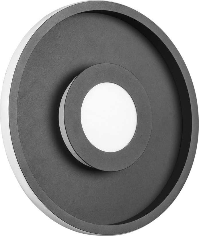 Matně černé kovové LED stropní svítidlo ø 30 cm Ascari – Trio