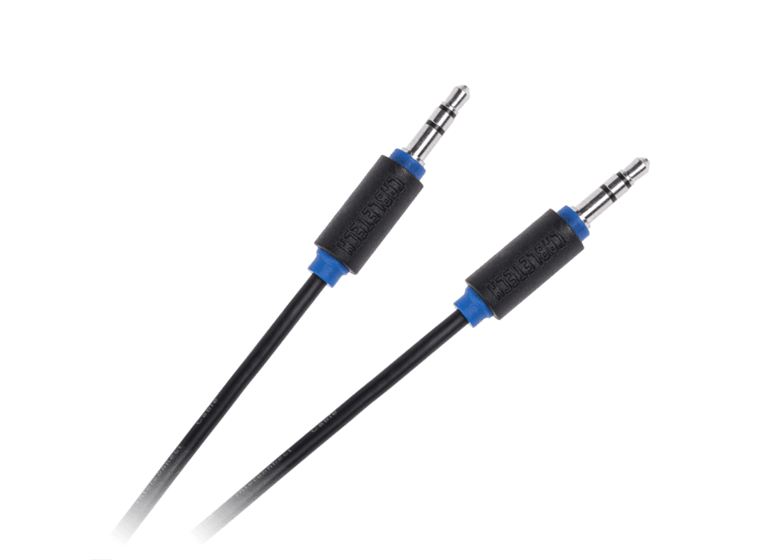 Kabel JACK 3,5 od zástrčky k zástrčce 5m Cabletech standard