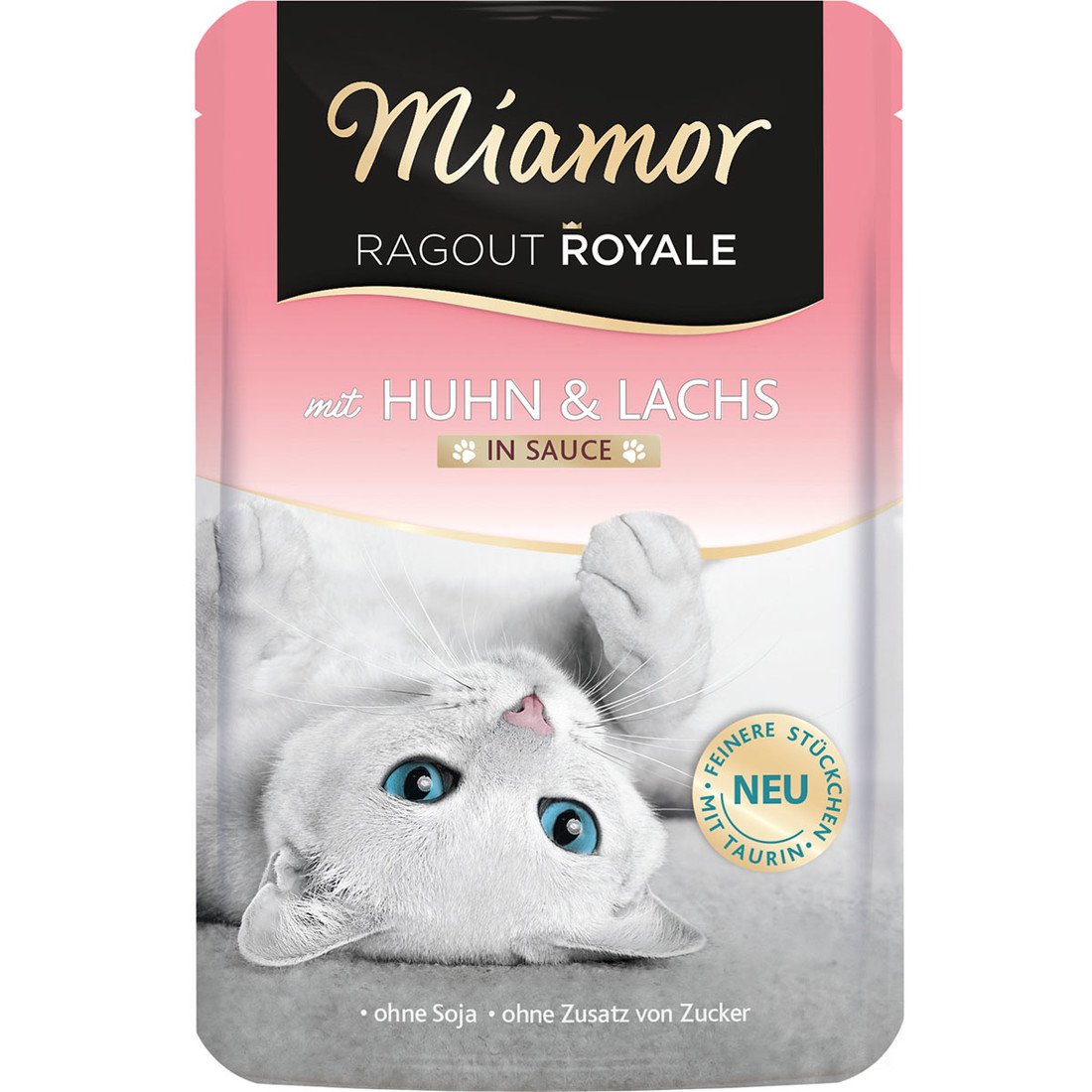 Miamor Ragout Royale v omáčce, kuřecí a losos 22 × 100 g