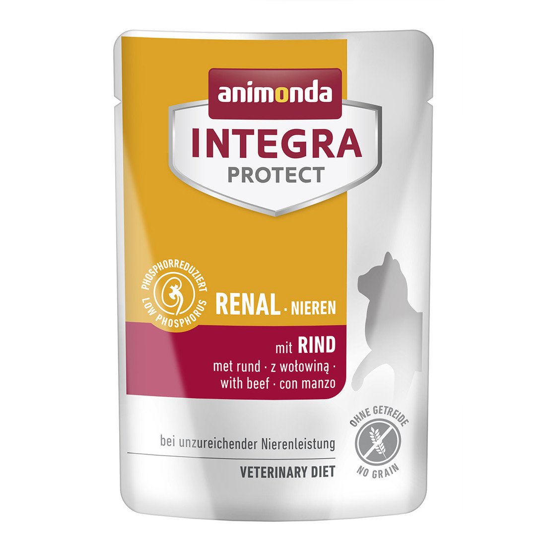 animonda INTEGRA PROTECT Adult Renal ledviny s hovězím masem 24 × 85 g 8x85g