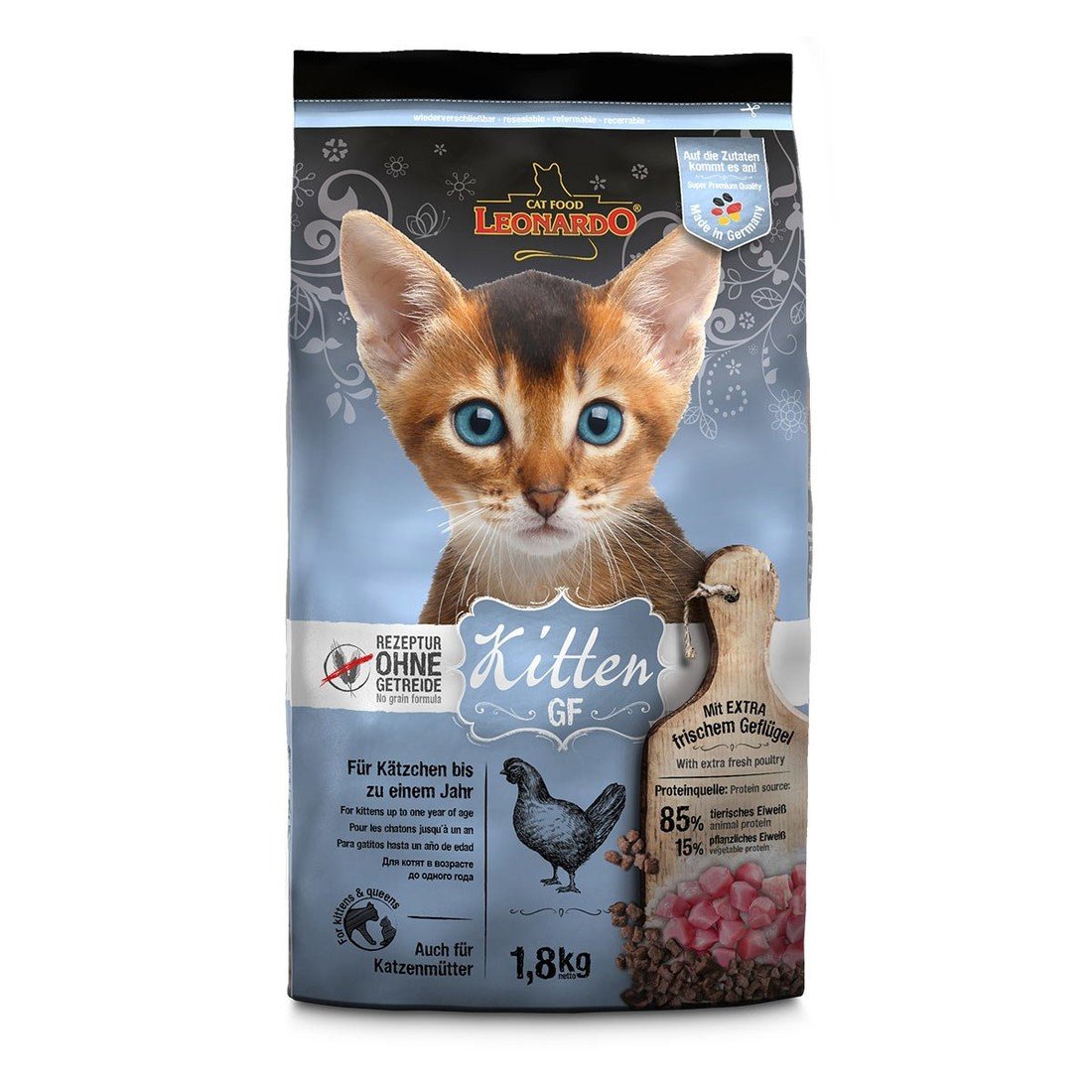 Leonardo Kitten GF granule, 1,8 kg 7,5kg