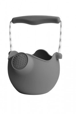 Scrunch silikonová konvička na vodu, Antracite grey