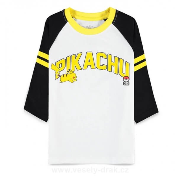 Dívčí Pokémon tričko Running Pikachu - vel. 158/164