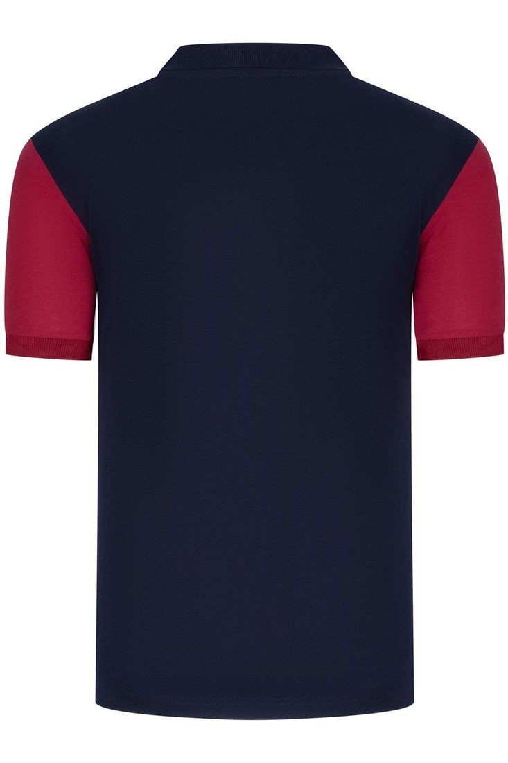 DUO SET T8596 DEWBERRY MEN'S TSHIRT-BLACK-NAVY BLUE