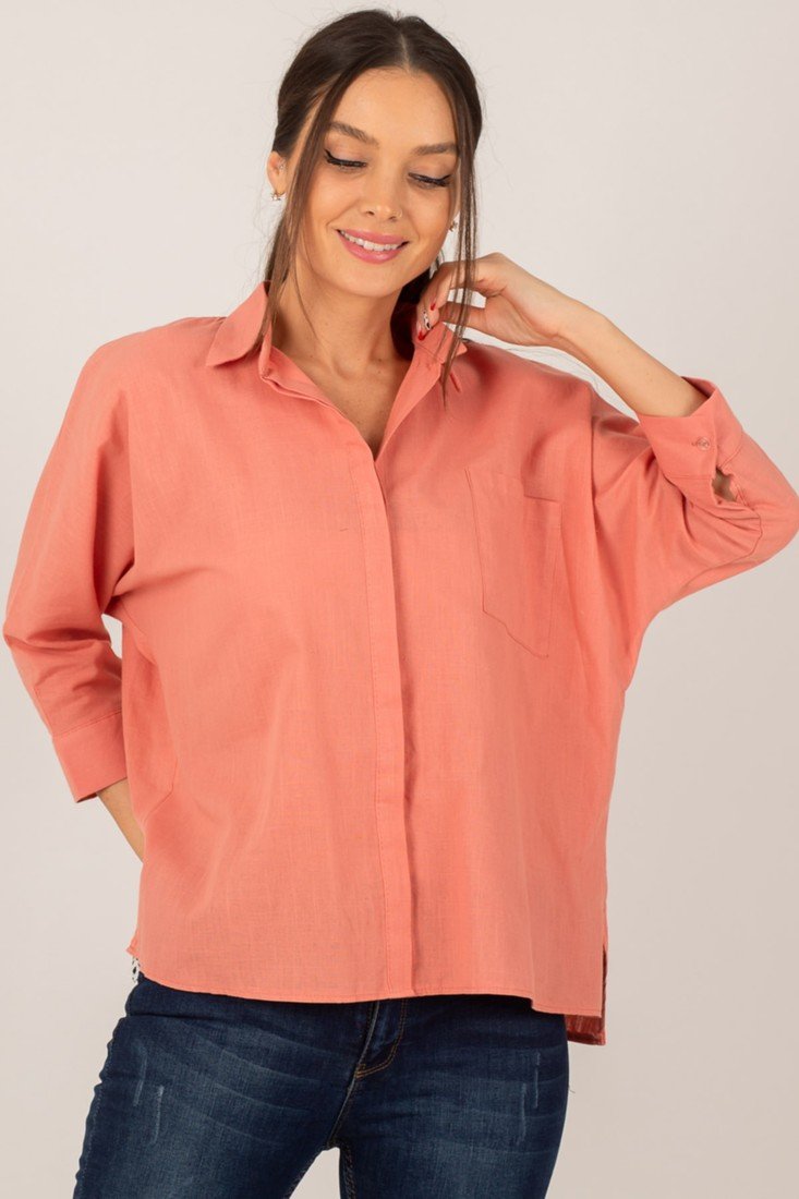 armonika Shirt - Pink - Oversize
