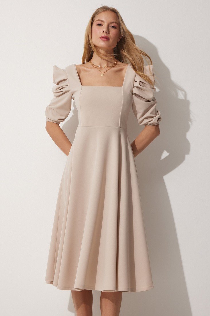 Happiness İstanbul Dress - Beige