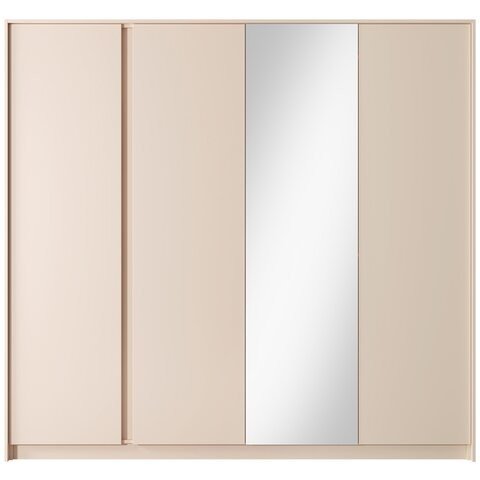 LASKI Šatní skříň DANY 220, béžová 223,2x210x55,4 béžová