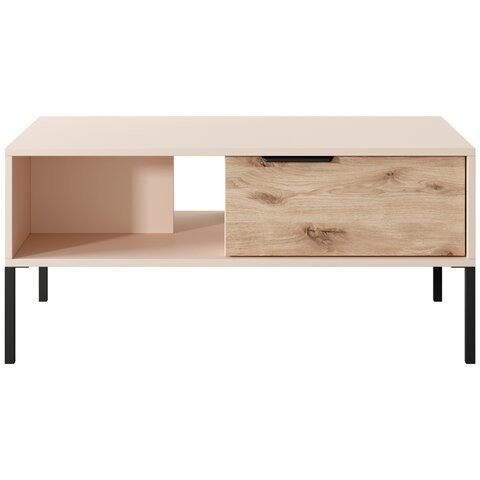 LASKI Konferenční stolek RIVER 2S, béžová 96,9x44,4x60 béžová