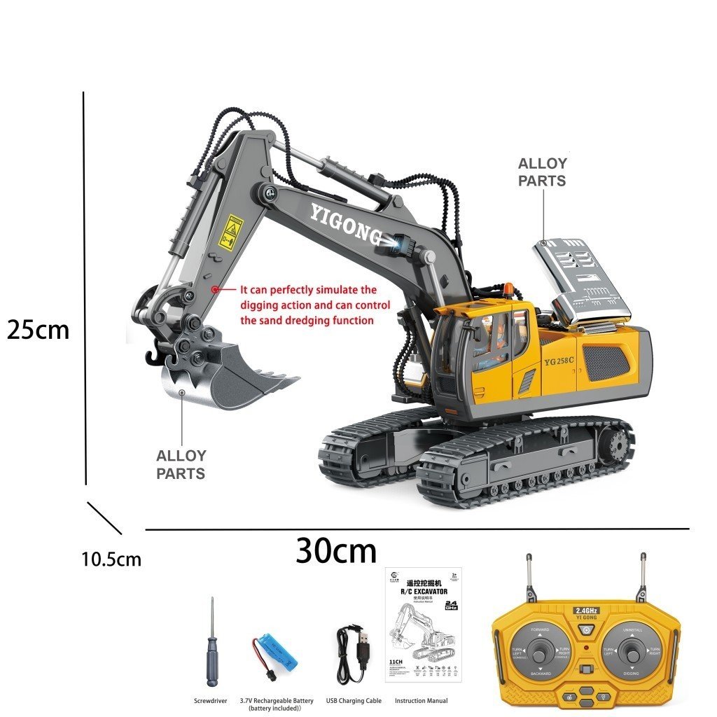 Bagr 1:20 RC - Alltoys