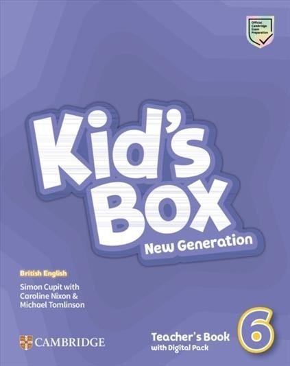 Kid's Box New Generation 6 Teacher's Book with Digital Pack British English - Caroline Nixon