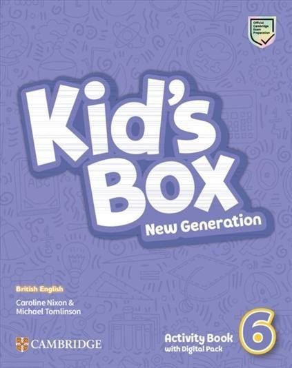 Kid's Box New Generation 6 Activity Book with Digital Pack British English - Caroline Nixon