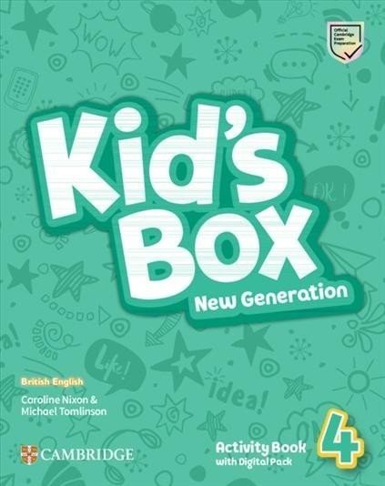 Kid's Box New Generation 4 Activity Book with Digital Pack British English - Caroline Nixon