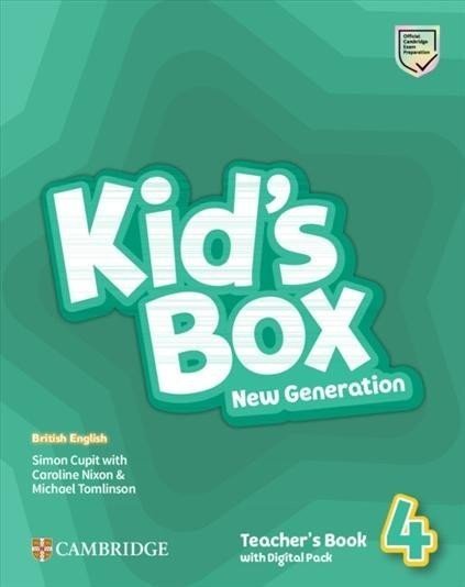 Kid's Box New Generation 4 Teacher's Book with Digital Pack British English - Caroline Nixon