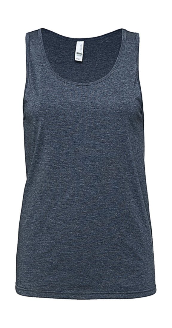 Nátělník Bella Jersey Tank - navy-šedý, XS