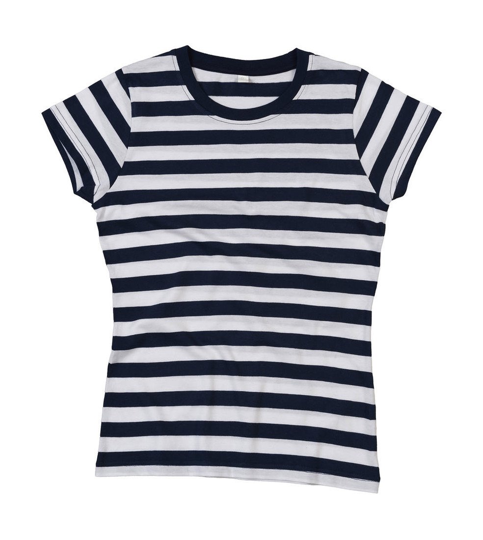 Pruhované triko Mantis Lines Ladies - navy-bílé, S