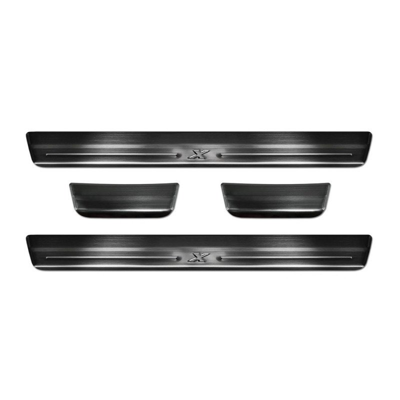 Prahové lišty Toyota Aygo X 2022- (tmavé, matné)