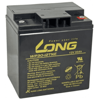 LONG baterie 12V 30Ah M6 DeepCycle (WP30-12TNE) LONG PBLO-12V030-F8AD 8591849085126