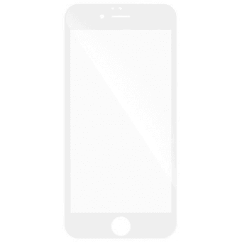 Tvrzené sklo 3D pro Apple iPhone XS Max, plné lepení, bílá Glass 3D, 5D 434675 5901737923639