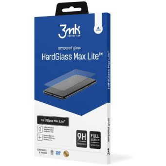 Tvrzené sklo 3mk HardGlass Max Lite pro Samsung Galaxy Z Fold3, vnější, černá 3mk 473144 5903108496506