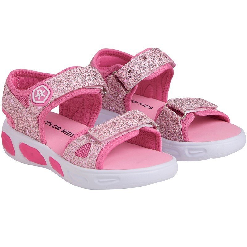 Color kids Se svítící podrážkou Light rose 25
