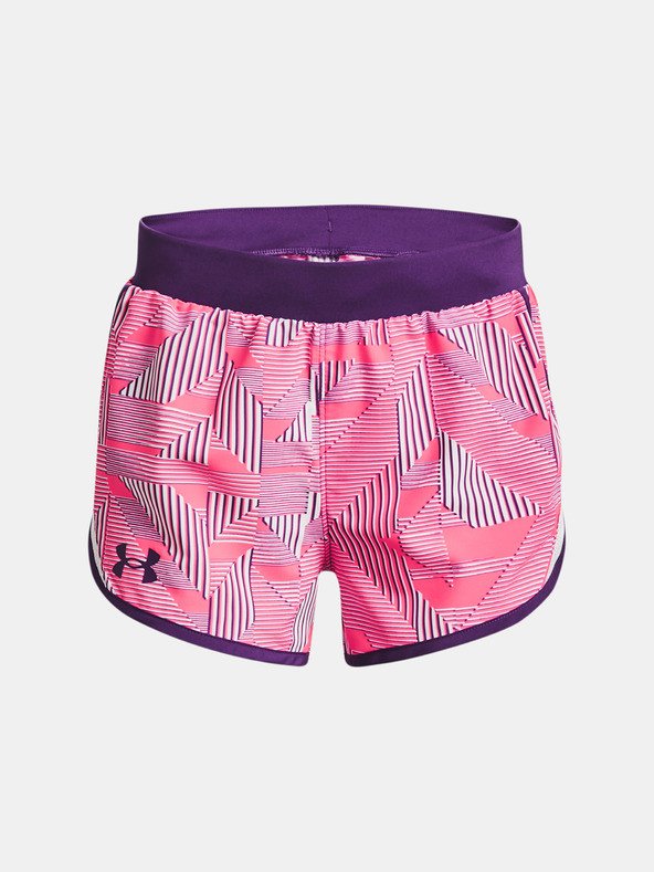 Šortky Under Armour UA Fly By Printed Short -PNK