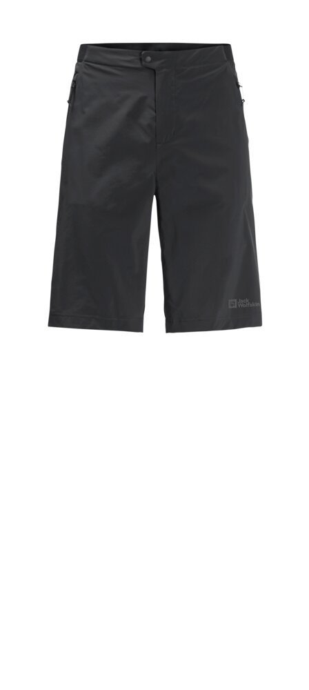 Jack Wolfskin Prelight Short L, black Pánské kraťasy