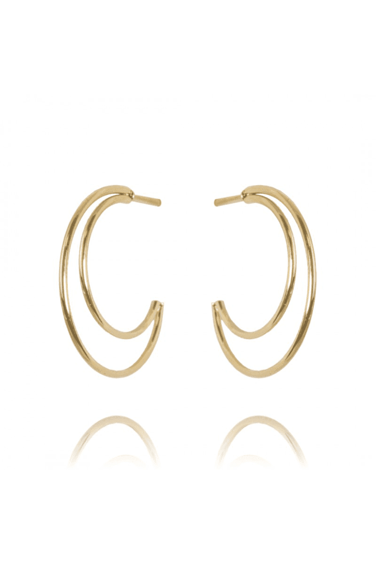 Náušnice ve zlaté barvě Harriette