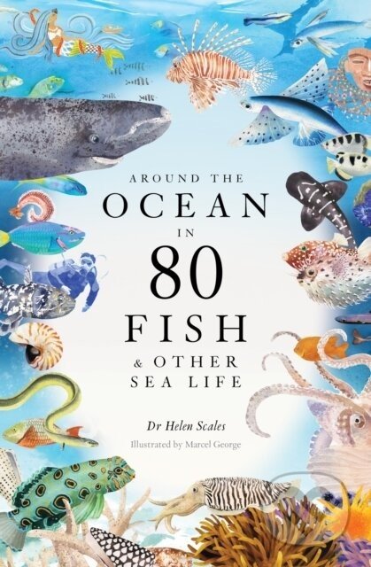 Around the Ocean in 80 Fish and other Sea Life - Helen Scales, Marcel George (Ilustrátor)