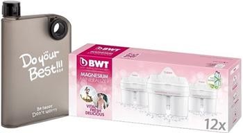 BWT náhradní filtry Mg2+ 12ks + láhev