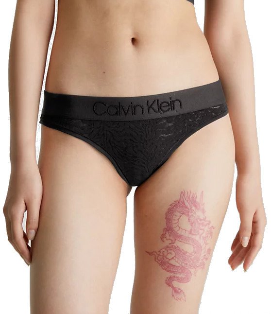 Calvin Klein Dámská tanga QF7287E-UB1 XS