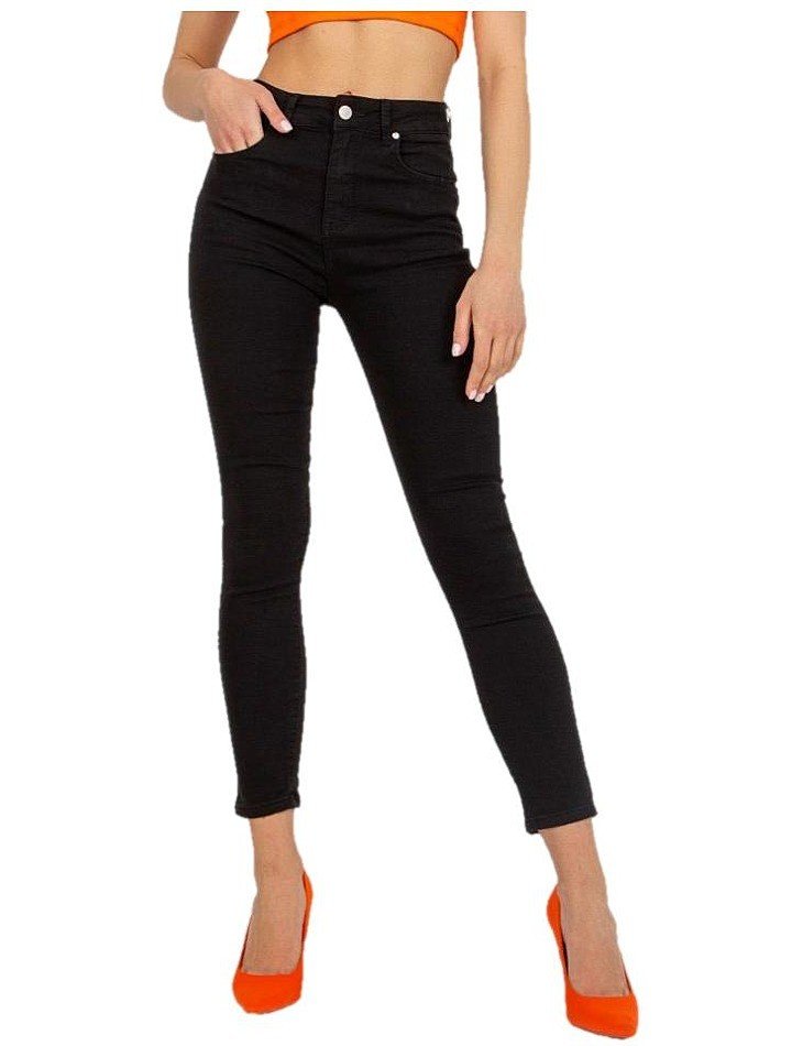 černé dámské džíny