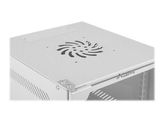 LANBERG WF10-2312-10S Lanberg Installation Cabinet Rack Hanger 10 12U 280X310 Gray, WF10-2312-10S